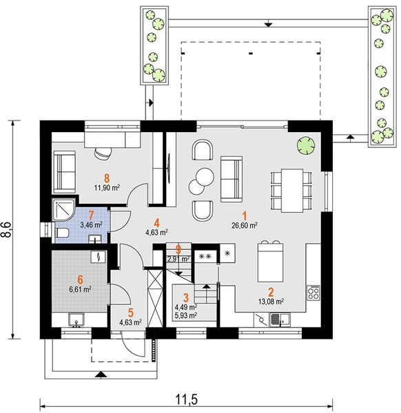 Parter projektu Jagoda Solo (1919)