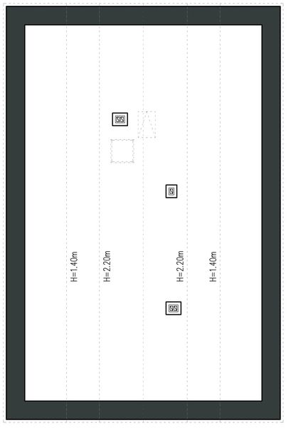 Poddasze projektu EG-96 wariant I