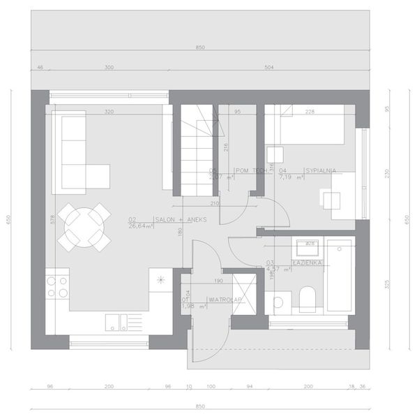 Parter projektu Dom szkieletowy Vista Smart 80