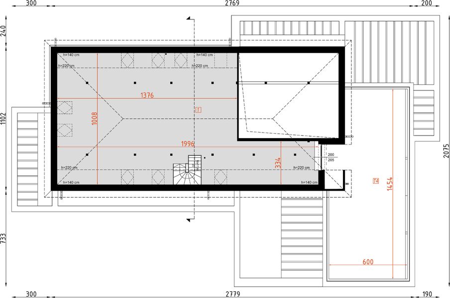 Poddasze projektu D415