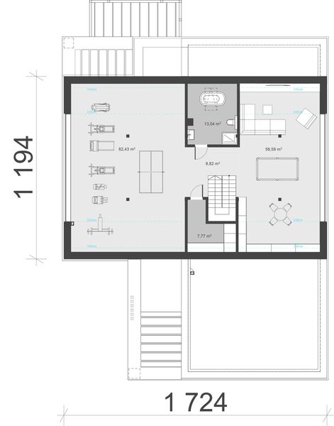 Poddasze projektu uA414