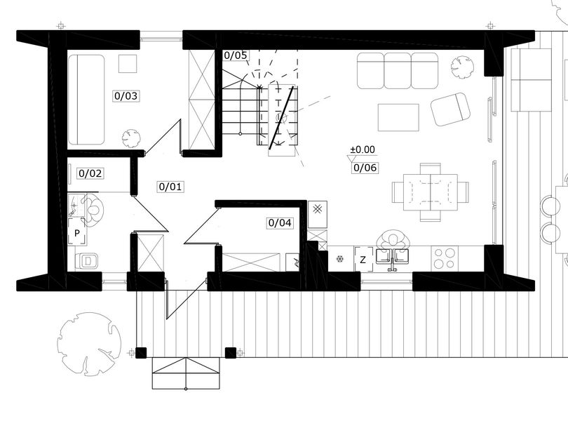 Parter projektu Beskidy 2 - murowany