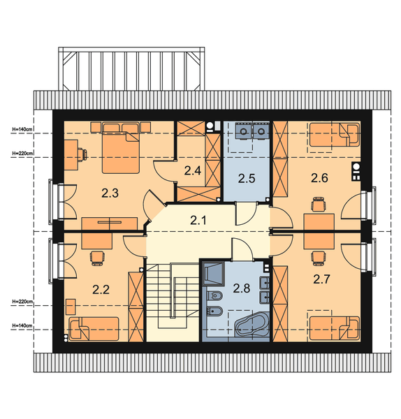 Poddasze projektu Oberon 2
