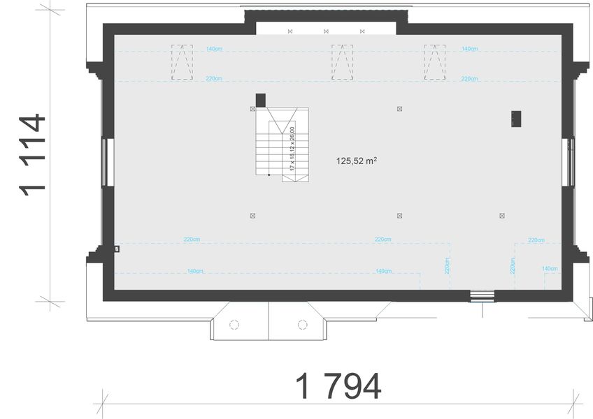 Poddasze projektu uA382