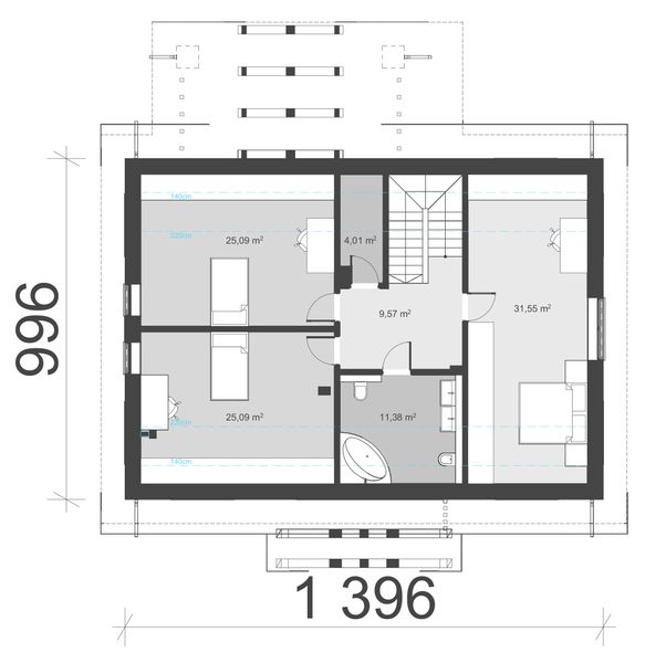 Poddasze projektu uA418