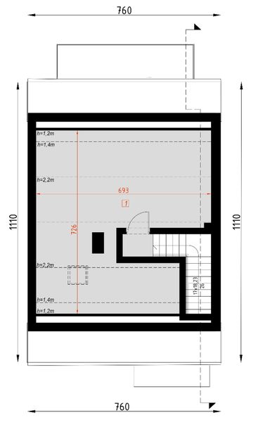 Poddasze projektu D424