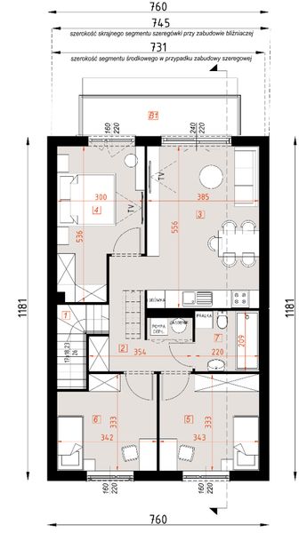 Piętro 1 projektu D428