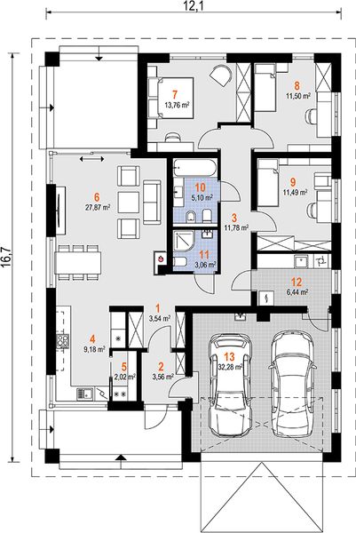 Parter projektu Kordian Alter (1925)