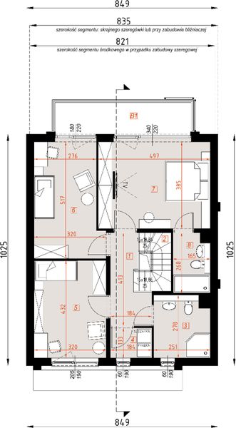 Piętro 1 projektu D429
