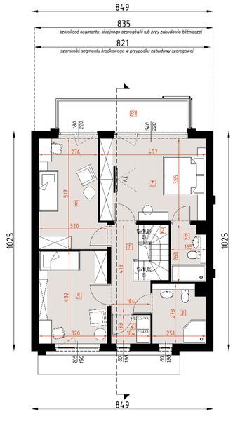 Piętro 1 projektu D429