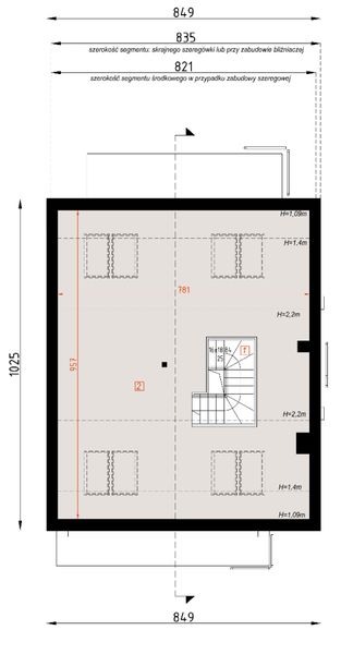 Poddasze projektu D429