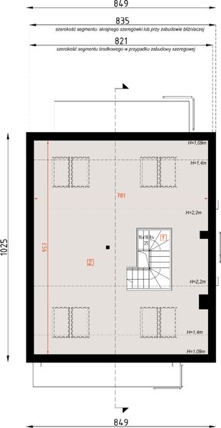 Poddasze projektu D429