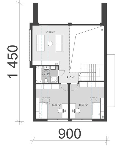 Poddasze projektu uA358v2