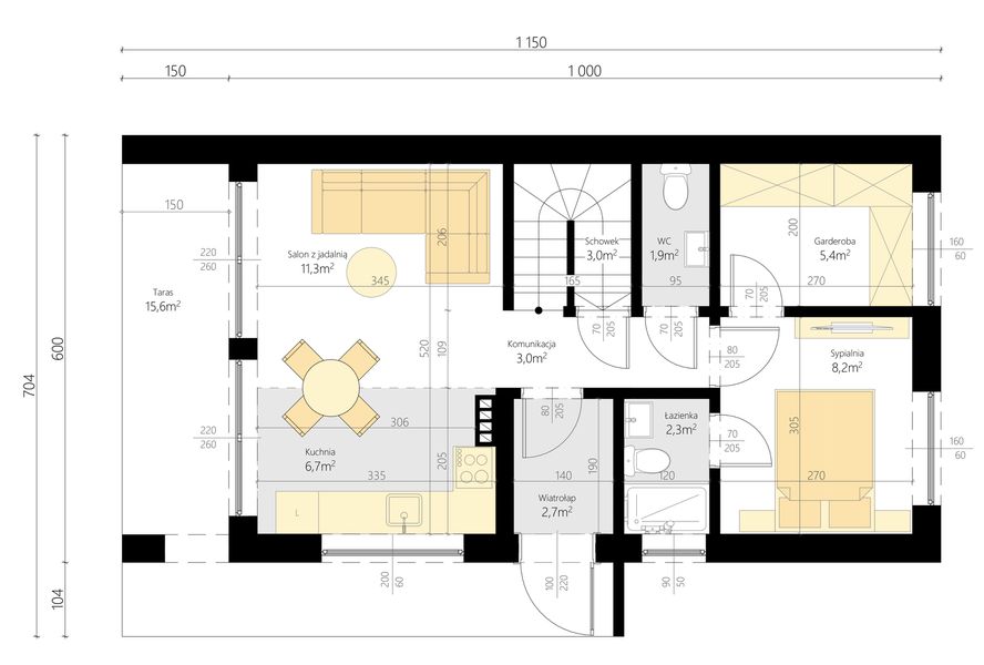 Parter projektu Stodoła 2 mk