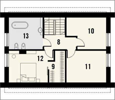 Poddasze projektu Krajobrazy 14