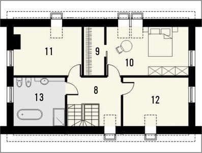 Poddasze projektu Krajobrazy 44