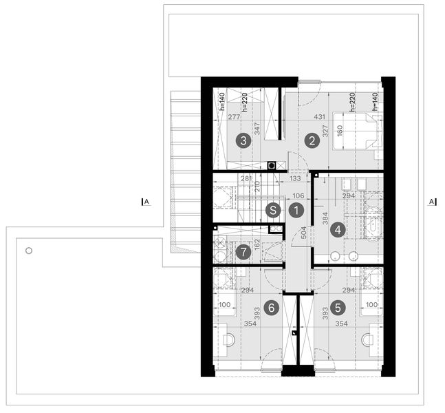 Poddasze projektu HomeKoncept 131 G2