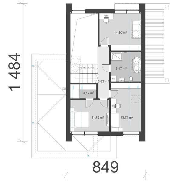 Poddasze projektu uA441