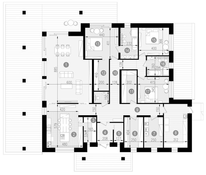 Piętro 1 projektu Noah