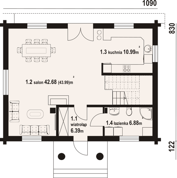 Parter projektu Roztoka 12 dw