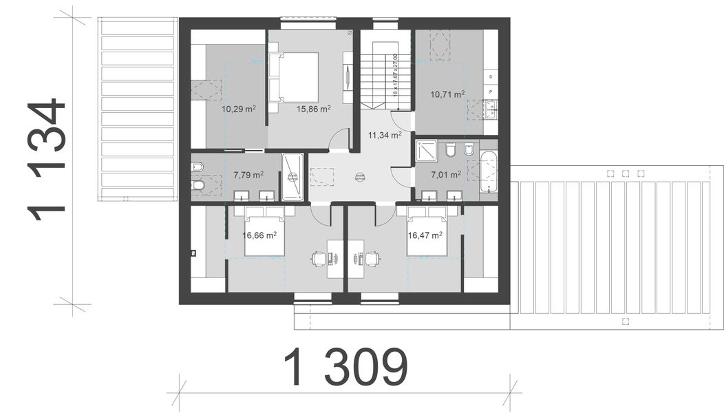 Poddasze projektu uA431