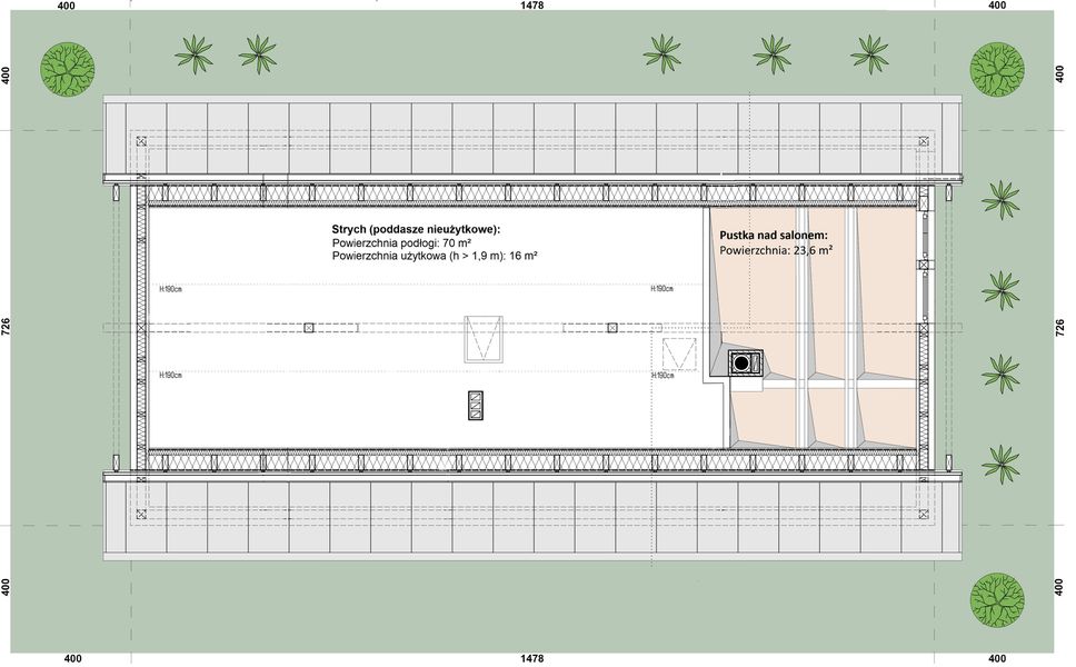 Poddasze projektu L-326