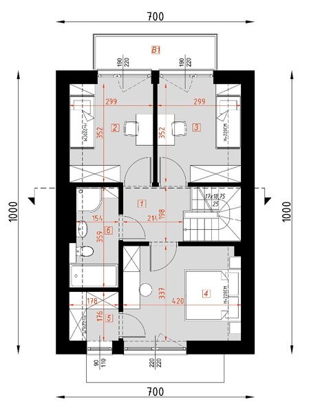 Poddasze projektu D425
