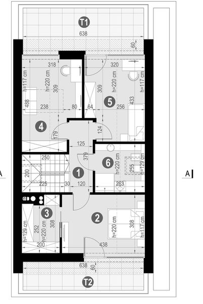 Poddasze projektu NewHouse 750