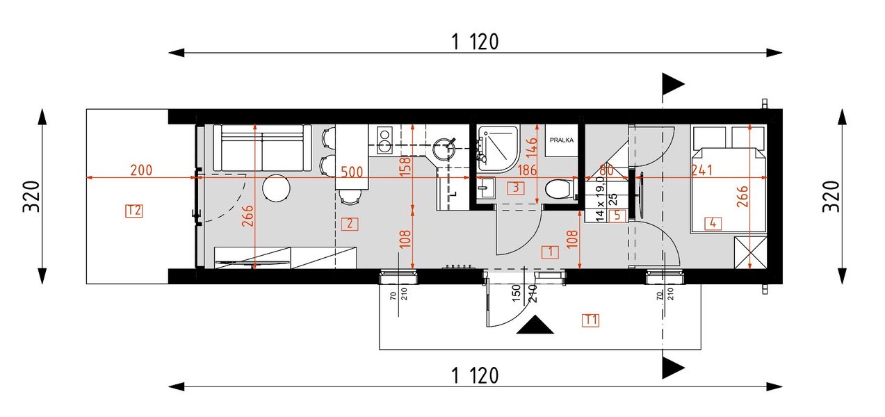 Parter projektu DM4 - wersja drewniana