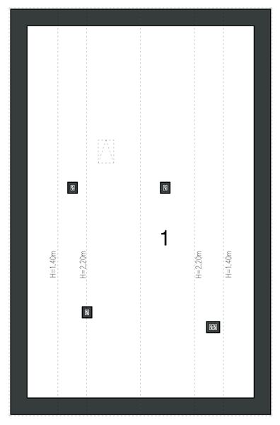 Poddasze projektu EG-108 wariant I