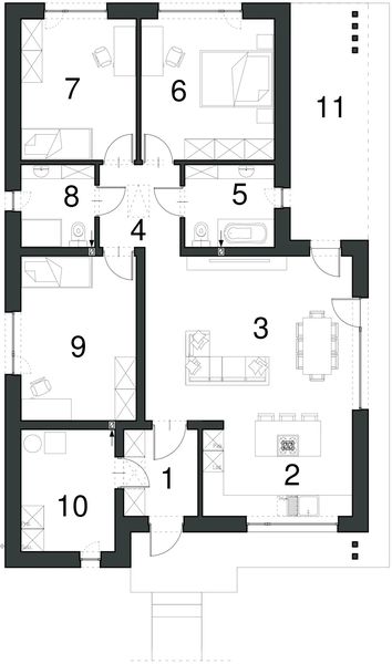 Parter projektu EG-108 wariant I