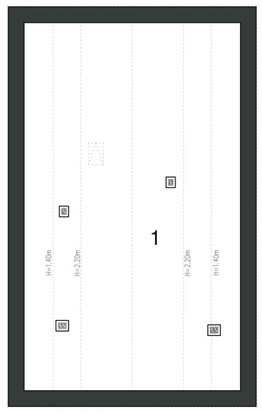 Poddasze projektu EG-109 wariant I