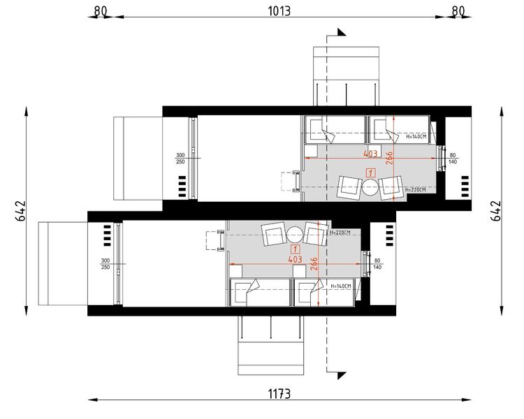 Poddasze projektu D435A - wersja drewniana
