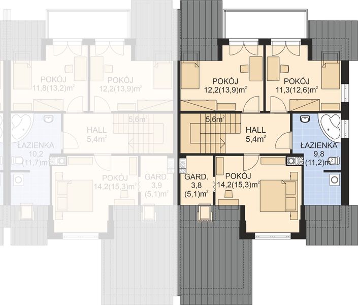 Poddasze projektu APS 253 ECO