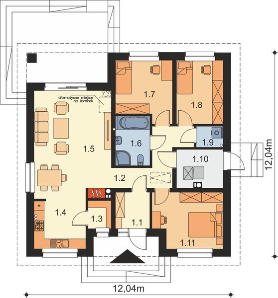 Parter projektu Tryton strop monolityczny