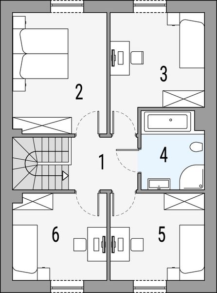 Piętro 1 projektu Kalipso 5