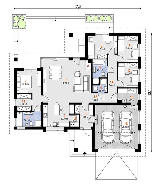 Parter projektu Ariadna Rex (1948)