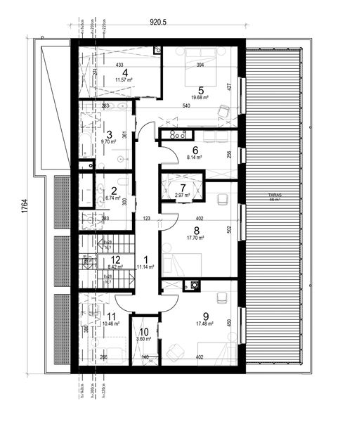 Poddasze projektu JB61