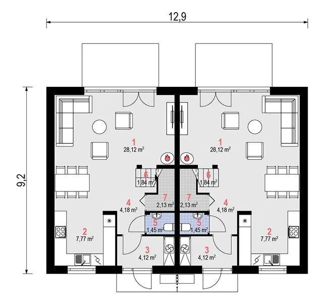 Parter projektu Liszka 2 Multi Duolit (1939)
