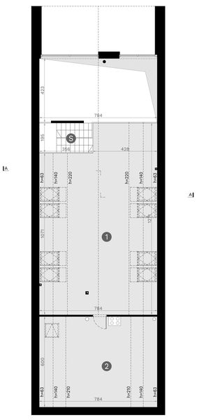 Poddasze projektu HomeKoncept 117 G2 wariant 03