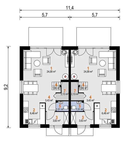 Parter projektu Liszka Duolit (1958)