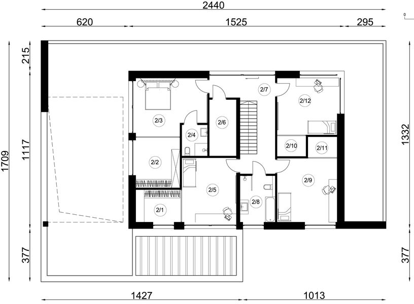 Piętro 1 projektu A-123