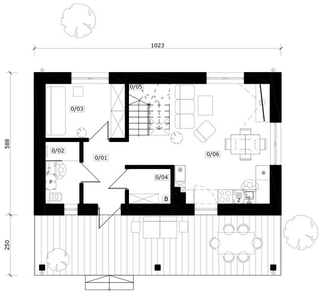 Parter projektu Wrzos 2 - murowany