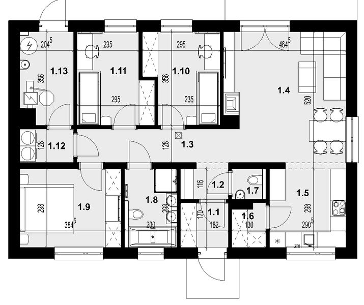 Parter projektu Parterowy klasyk 90