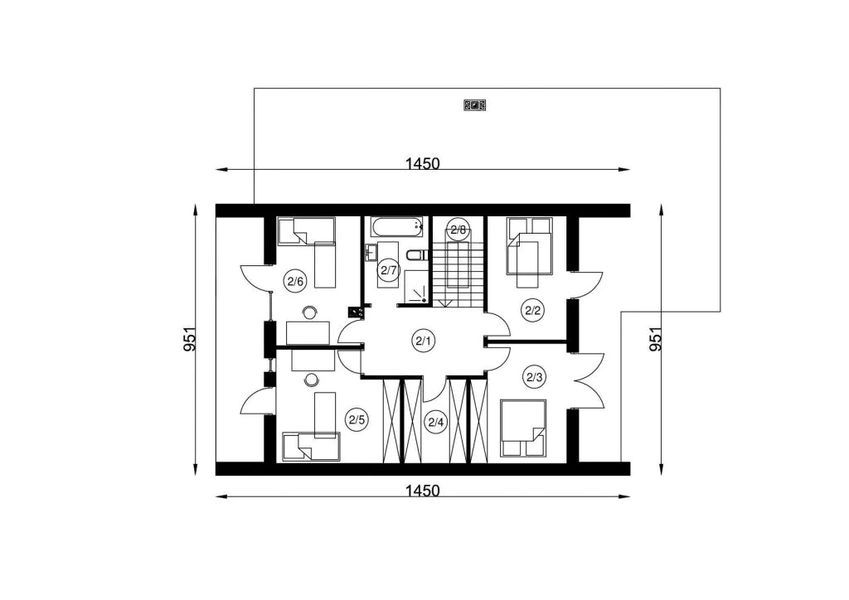 Piętro 1 projektu N-181