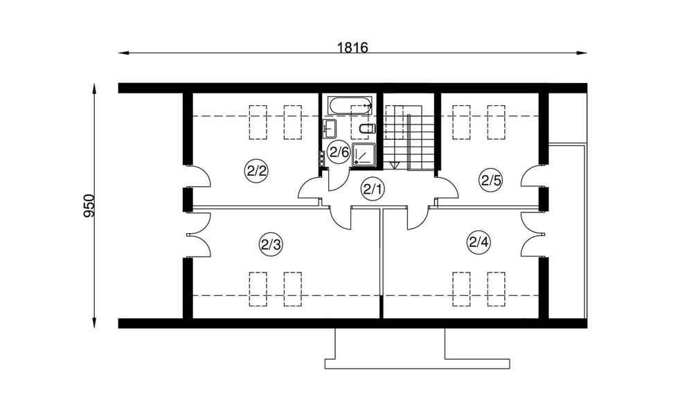 Poddasze projektu N-117