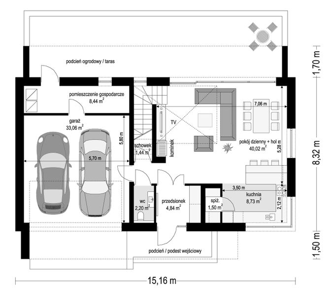 Parter projektu Dom na zgrabnej 4