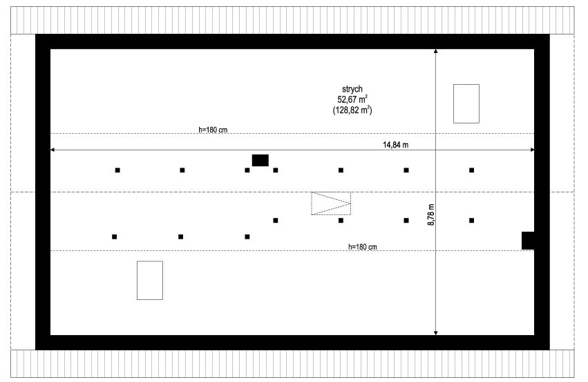 Poddasze projektu Wymarzony 10 C