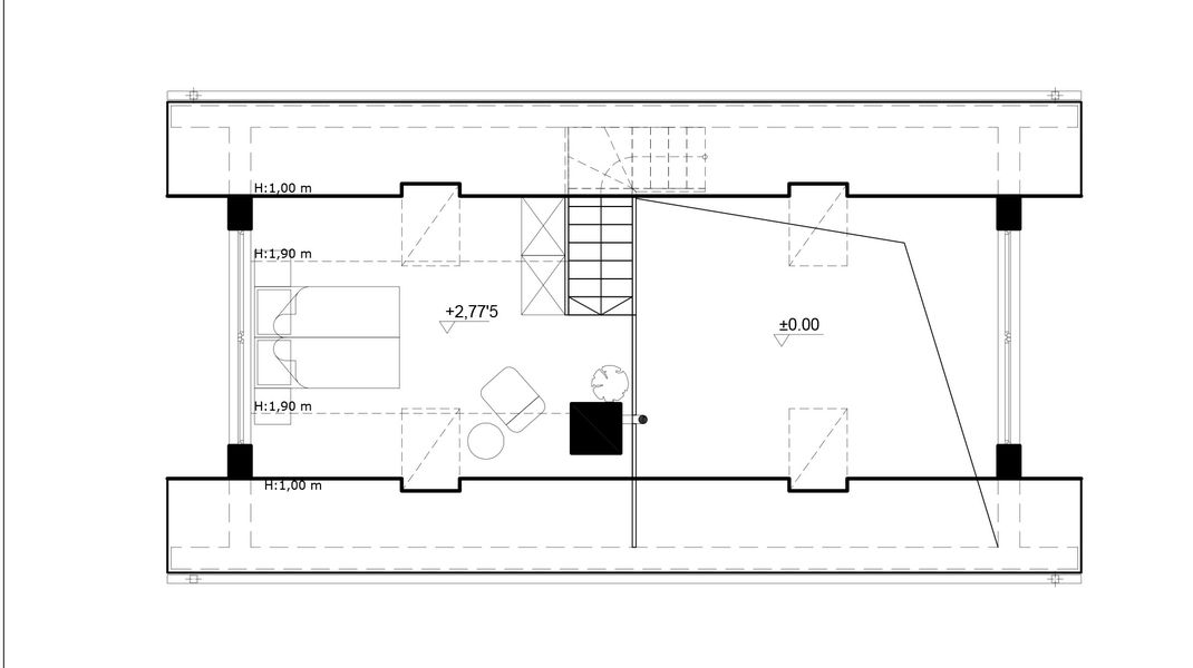 Poddasze projektu Karo