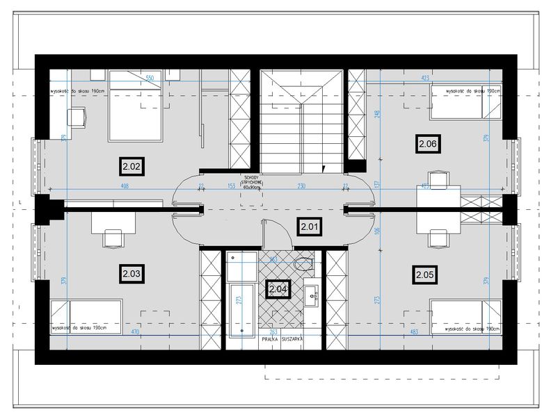 Poddasze projektu A08